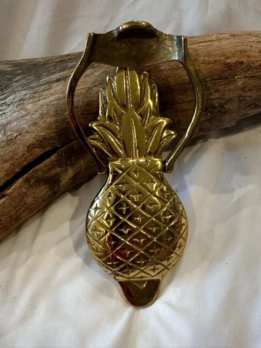Gold Pineapple Wall Decor Accent -  Door Knocker